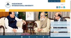 Desktop Screenshot of kiu.edu.pk