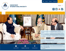 Tablet Screenshot of kiu.edu.pk