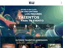 Tablet Screenshot of kiu.mx